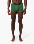 Lacoste 3-Pack Stretch Cotton Trunks | LEVISONS