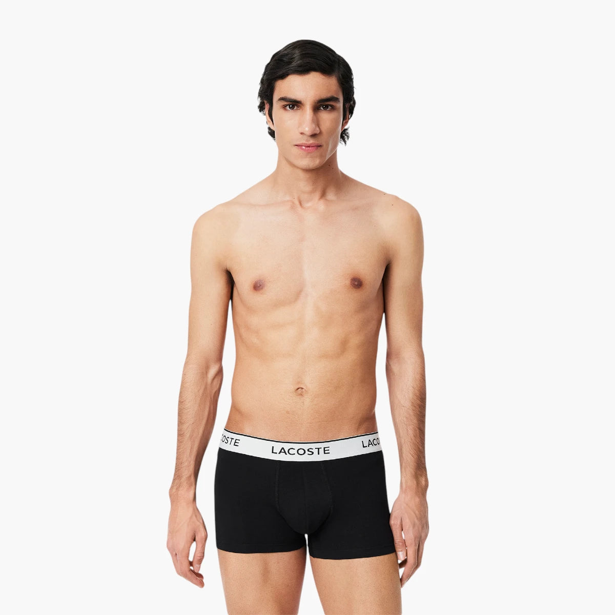 Lacoste 3-Pack Stretch Cotton Trunks | LEVISONS