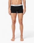 Lacoste 3-Pack Stretch Cotton Trunks | LEVISONS