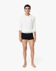 Lacoste 3-Pack Stretch Cotton Trunks | LEVISONS