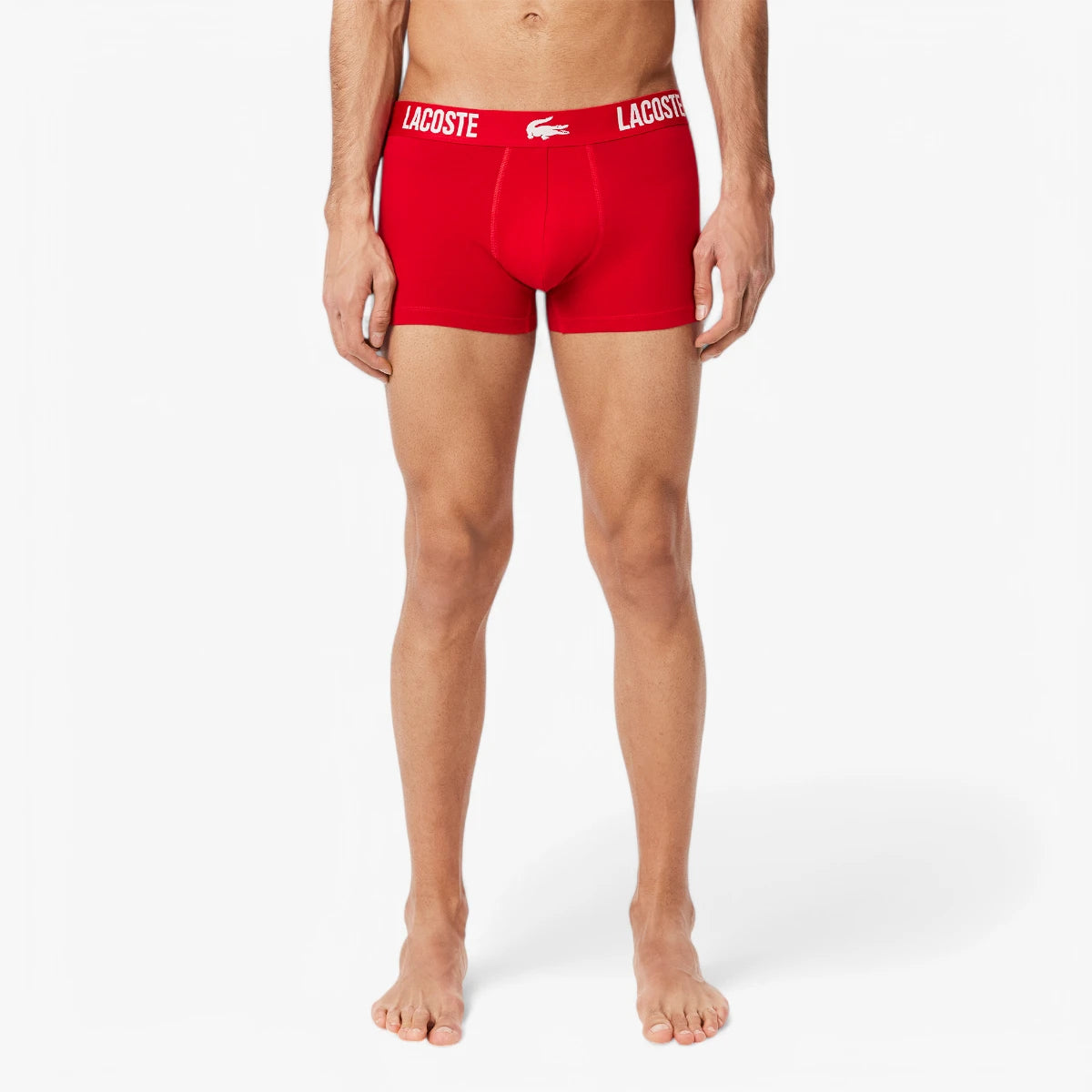 Lacoste 3-Pack Stretch Cotton Trunks | LEVISONS