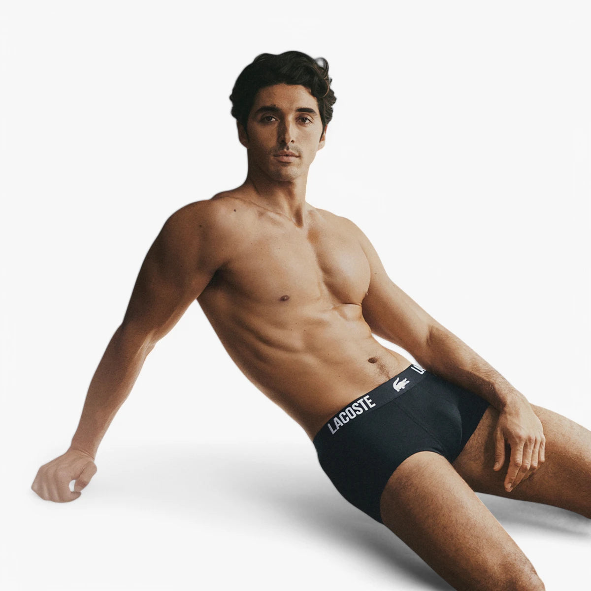 Lacoste 3-Pack Stretch Cotton Trunks | LEVISONS