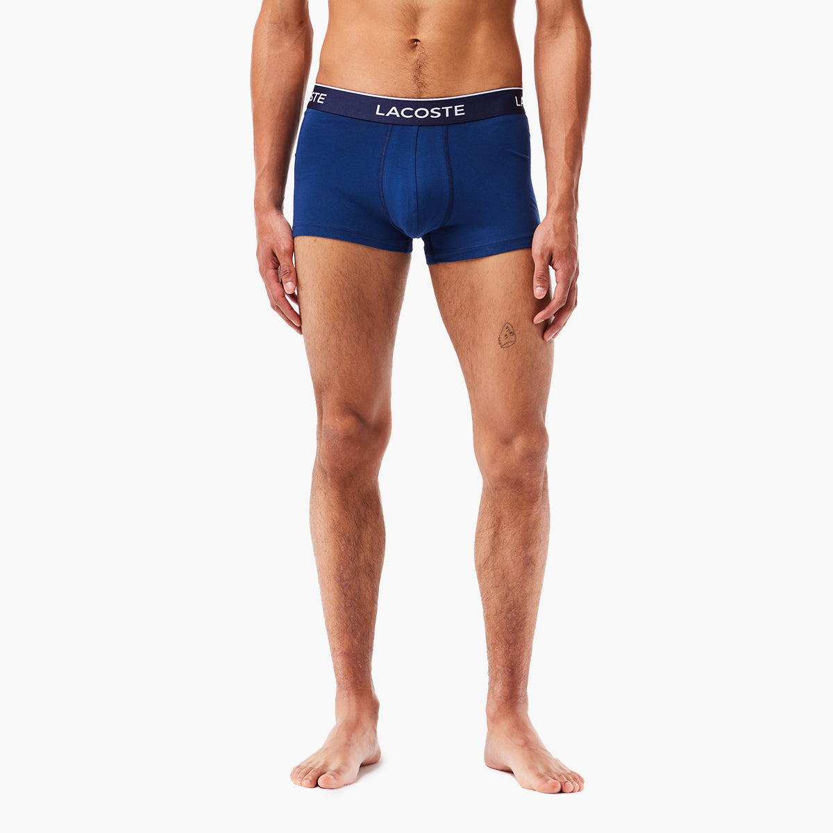 Lacoste Pack Of 3 Casual Black Trunks | LEVISONS
