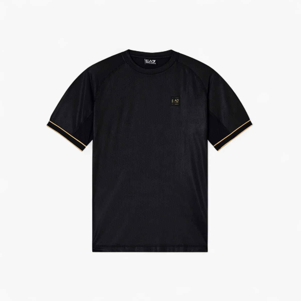 EA7 Regular Fit Jacquard Soccer T-Shirt | LEVISONS