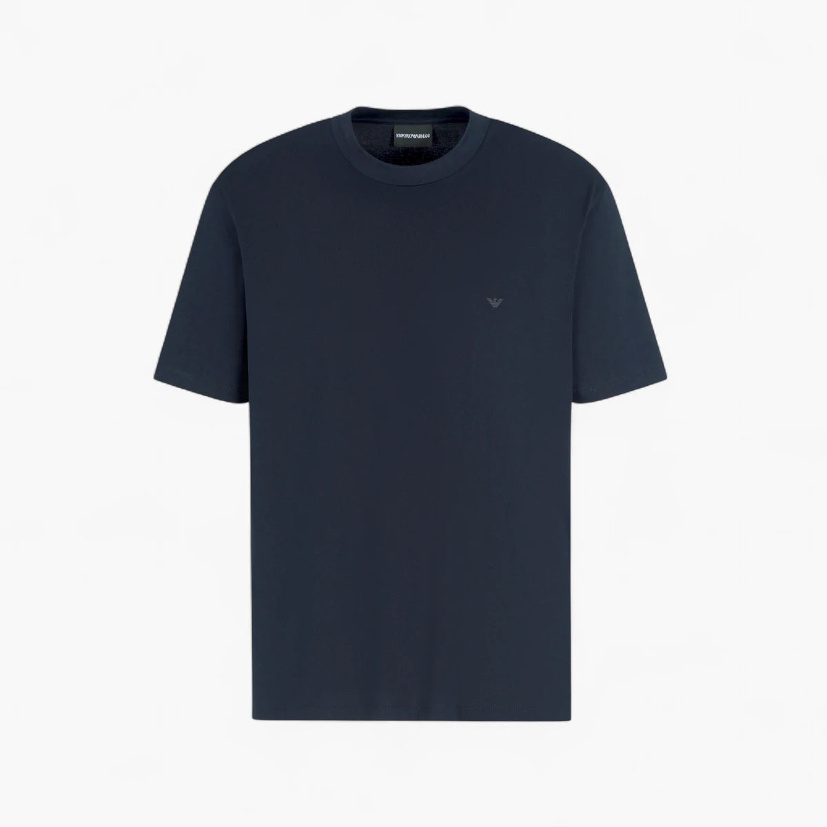 Emporio Armani Regular Fit Asv Travel Essentials Cotton Crewneck T-Shirt | LEVISONS