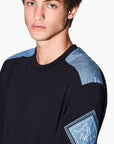 Armani Exchange Regular Fit Cotton Crewneck T-Shirt With Embroidered Branding | LEVISONS