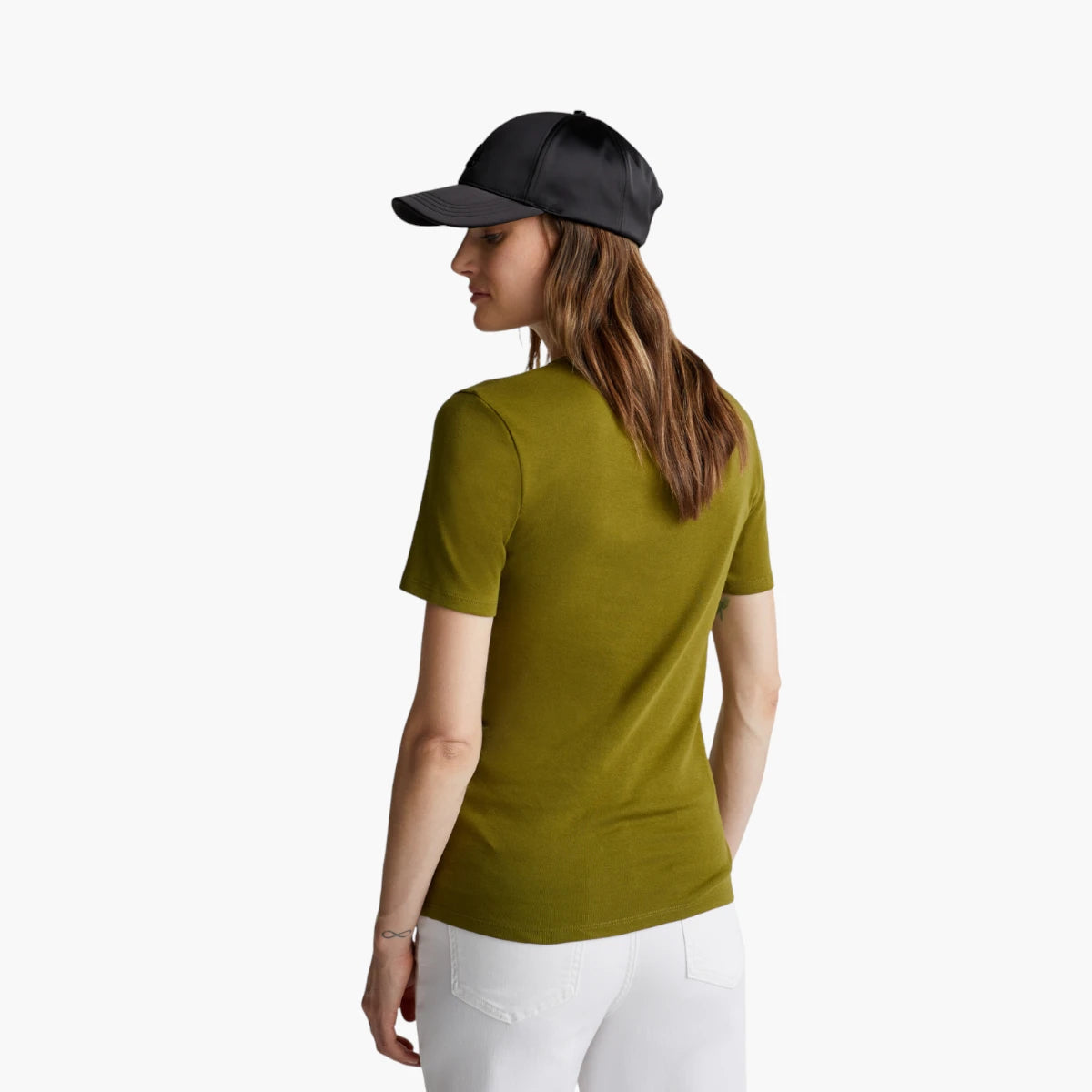 United Colors Of Benetton Woman T-Shirt In 100% Cotton With Glitter Print Logo | LEVISONS