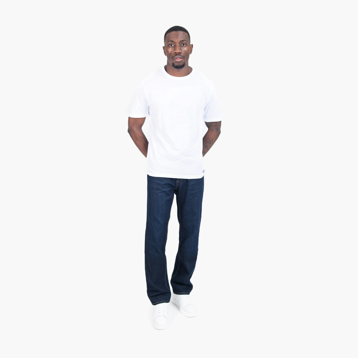 Hugo Blue Regular-Fit Jeans In Mid-Blue Stonewashed Denim | LEVISONS