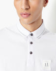 Armani Exchange Regular Fit Cotton Polo Shirt | LEVISONS