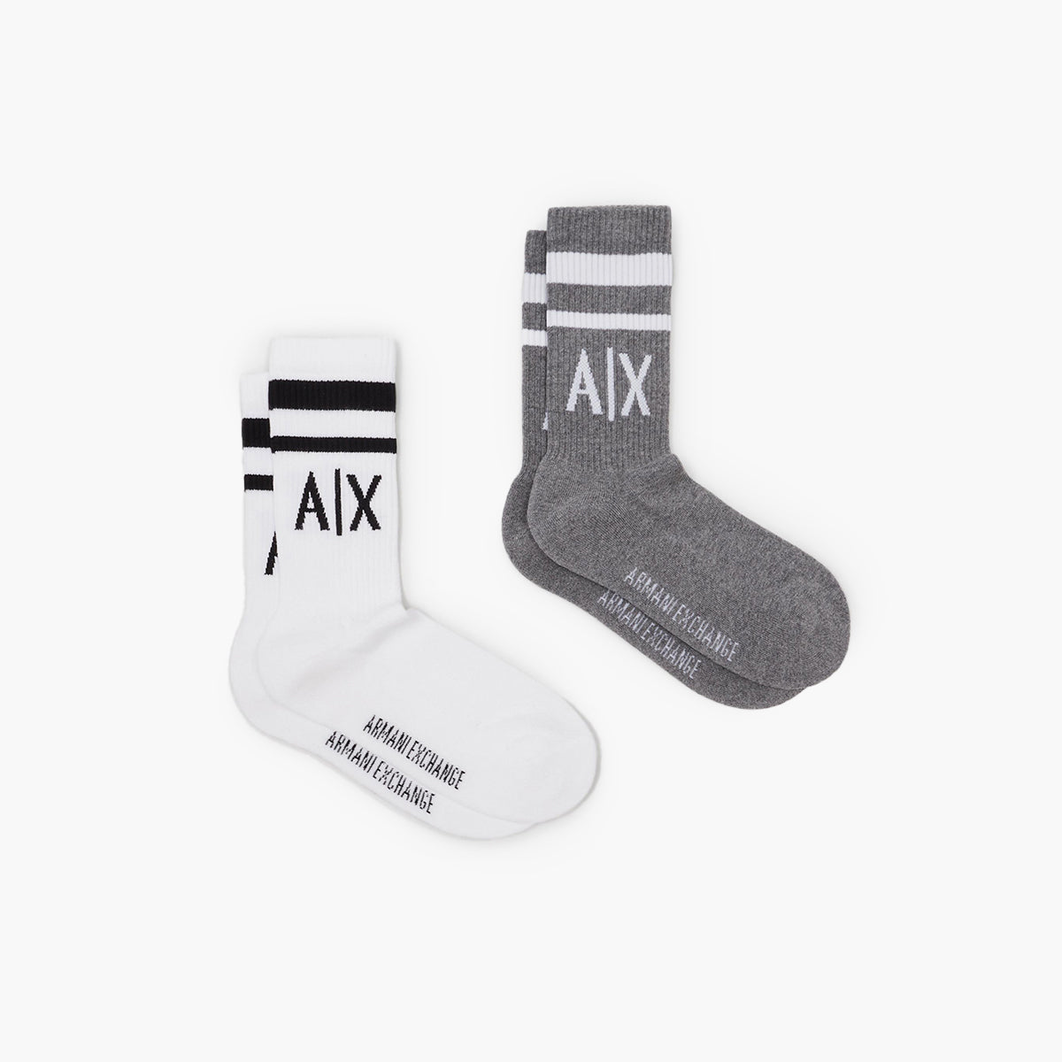 Armani Exchange 2 Pack Cotton Socks | LEVISONS