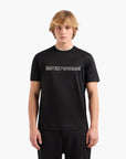 Emporio Armani Regular Fit Crewneck T-Shirt With Embroidered Logo | LEVISONS