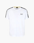 Ea7 Cotton Crewneck T-Shirt With Logo Tape | LEVISONS
