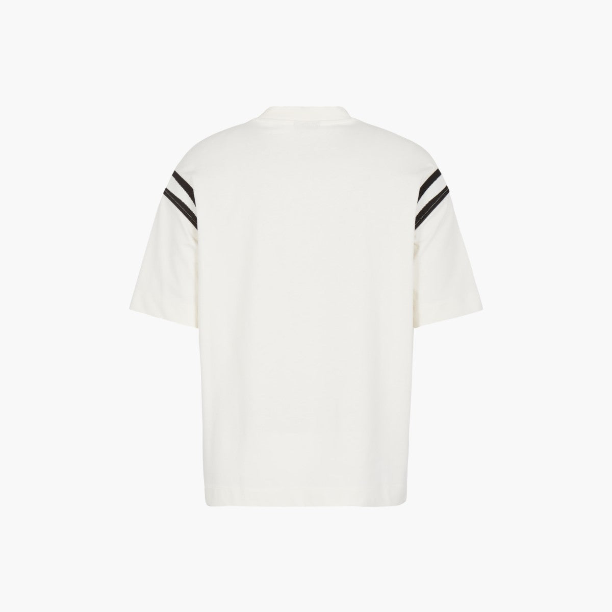Emporio Armani Varsity Style Cotton Relaxed Fit Crew Neck T-Shirt | LEVISONS