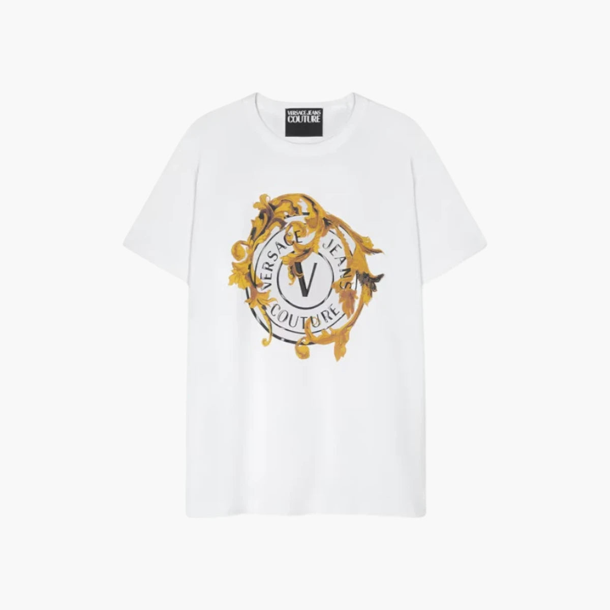 Versace Jeans Couture Porcelain Barocco Regular-Fit T-Shirt | LEVISONS