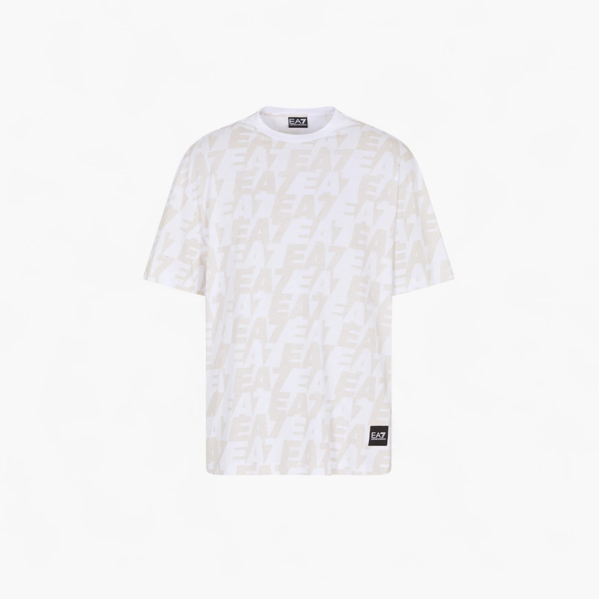 EA7 Logo Series Crewneck T-Shirt | LEVISONS