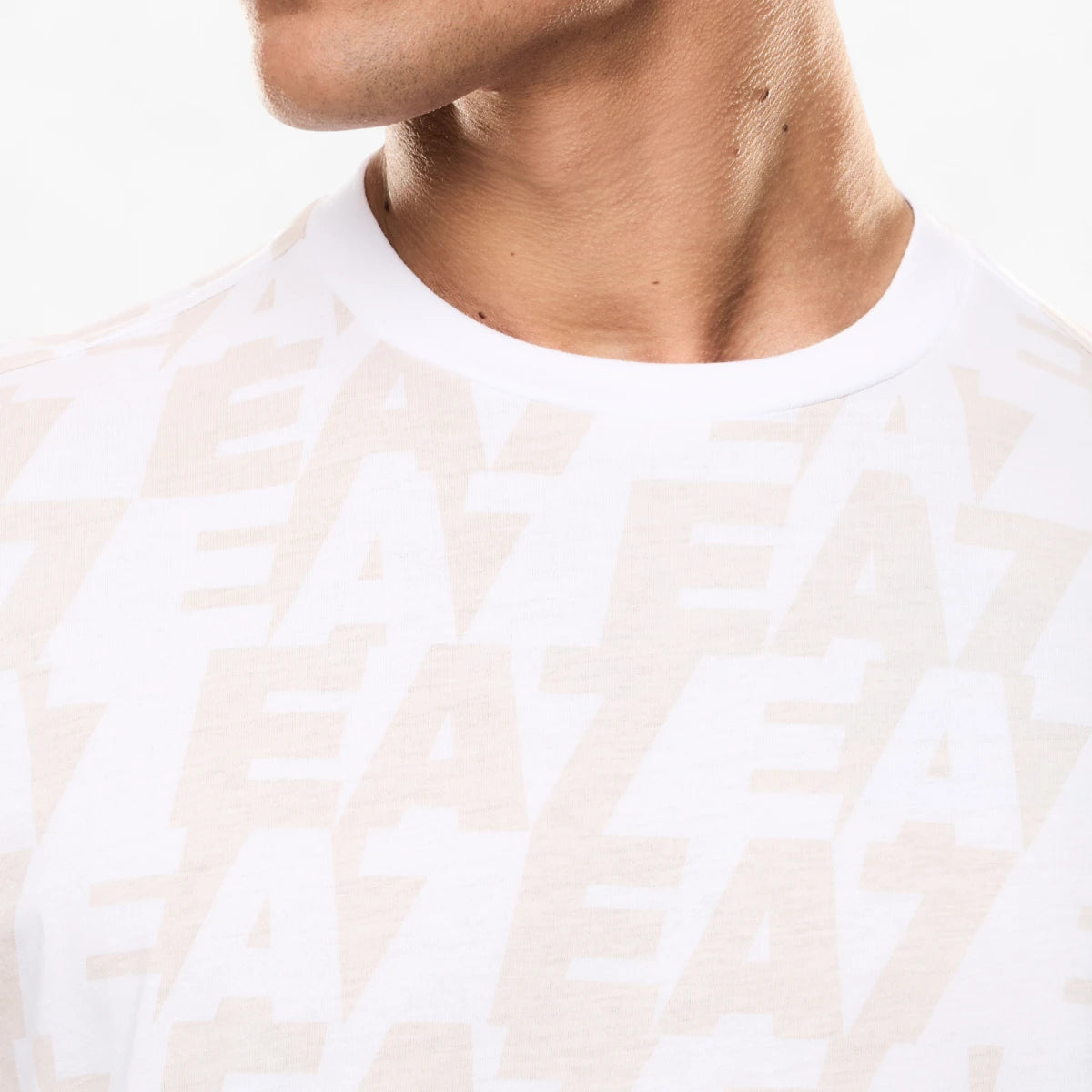 EA7 Logo Series Crewneck T-Shirt | LEVISONS