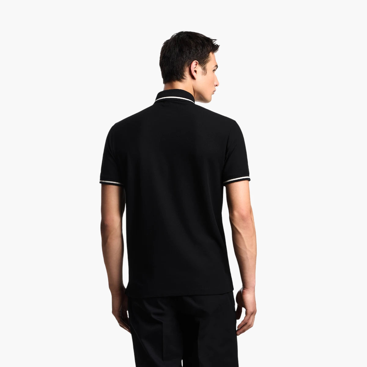 Emporio Armani Regular Fit Cotton Piqué Polo Shirt | LEVISONS