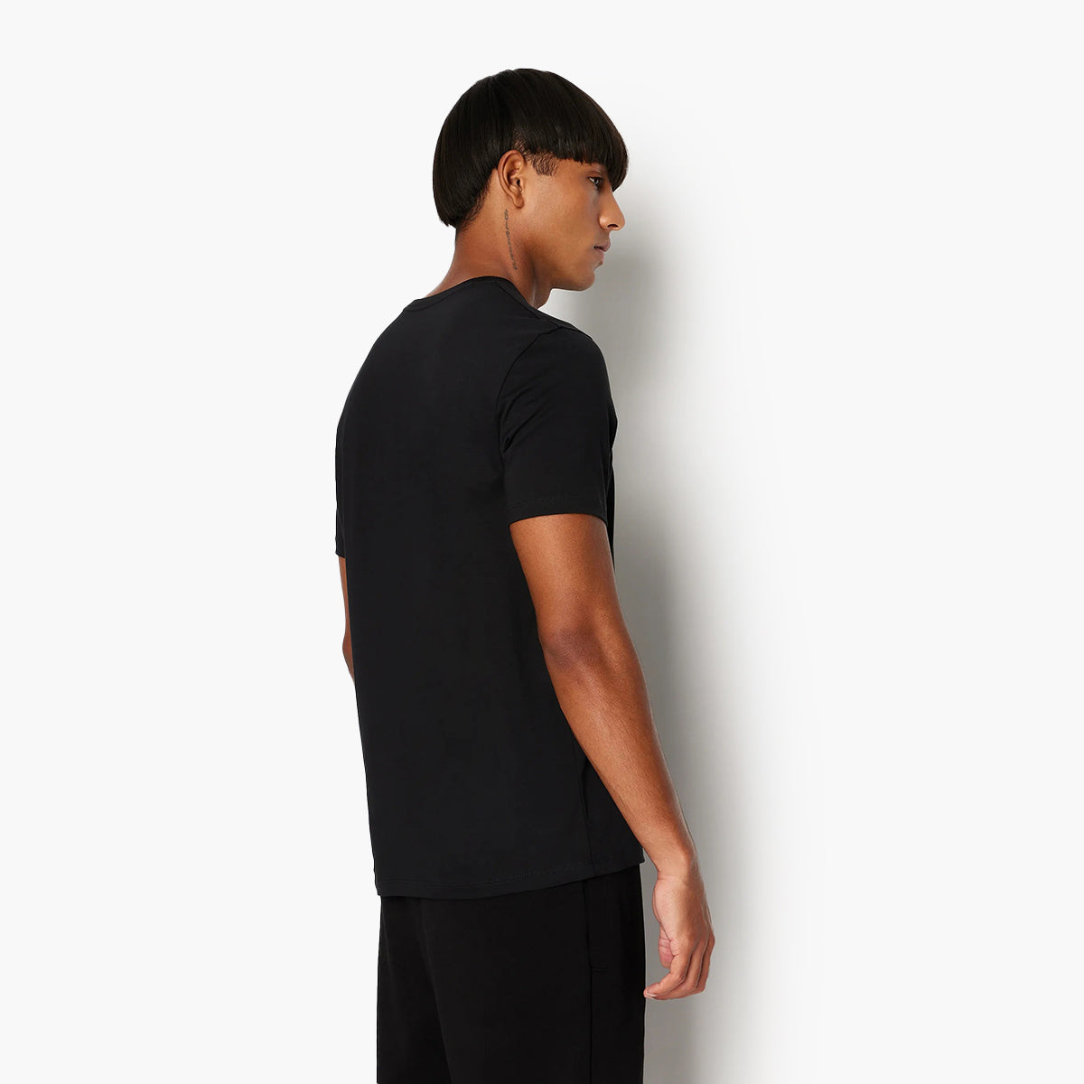 Armani Exchange Milano New York Regular Fit Jersey Cotton T-Shirt | LEVISONS