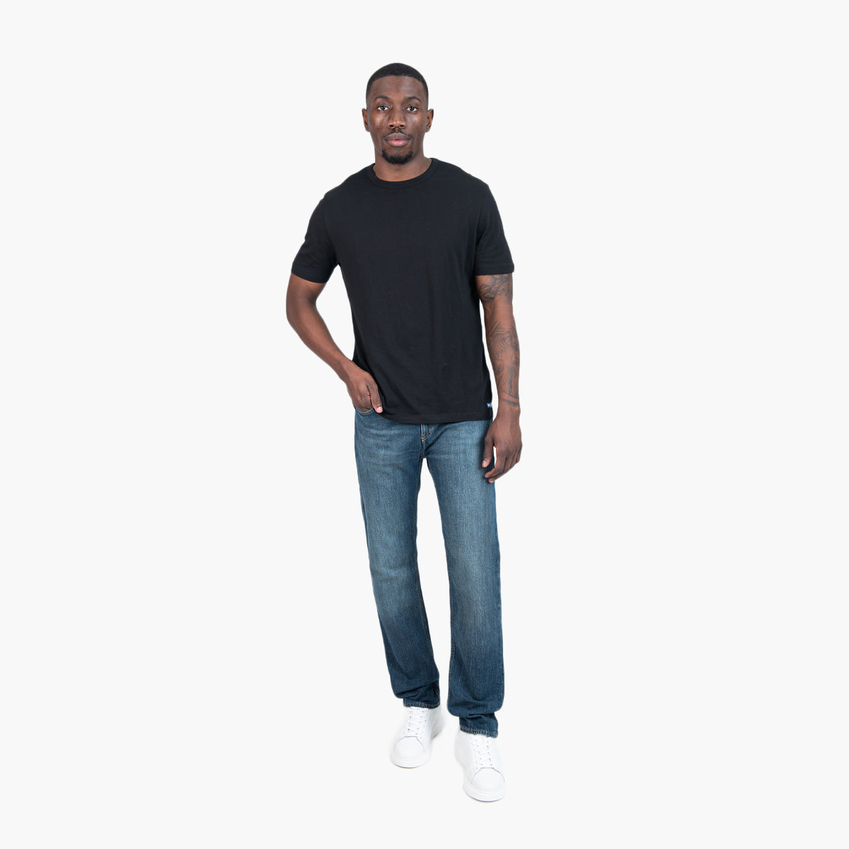 Hugo Blue 3 Pack Regular Fit Cotton T-Shirts | LEVISONS