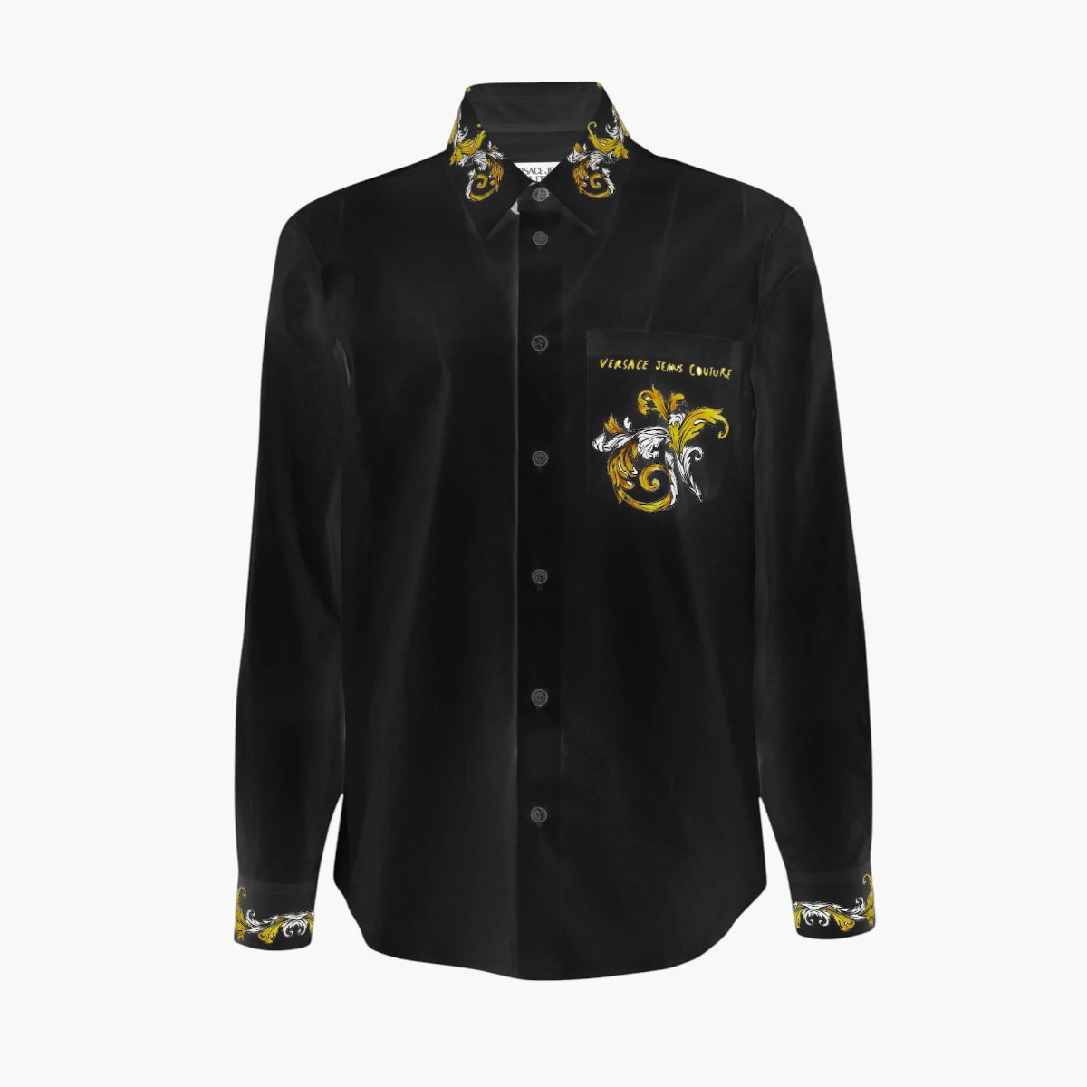 Versace Outline Barocco Regular-Fit Shirt | LEVISONS
