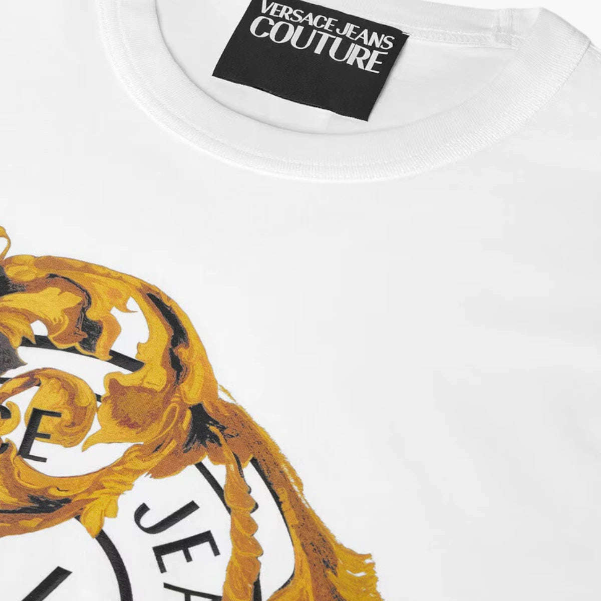 Versace Jeans Couture Porcelain Barocco Regular-Fit T-Shirt | LEVISONS