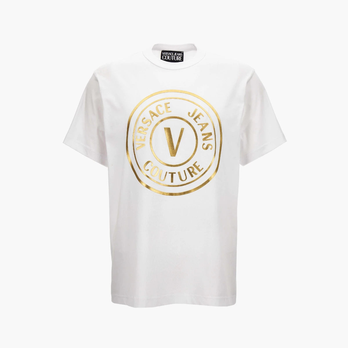 Versace Jeans Couture V-Emblem Regular-Fit T-Shirt | LEVISONS