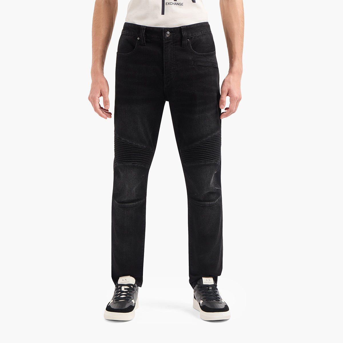 Armani Exchange Biker Fit Jeans | LEVISONS