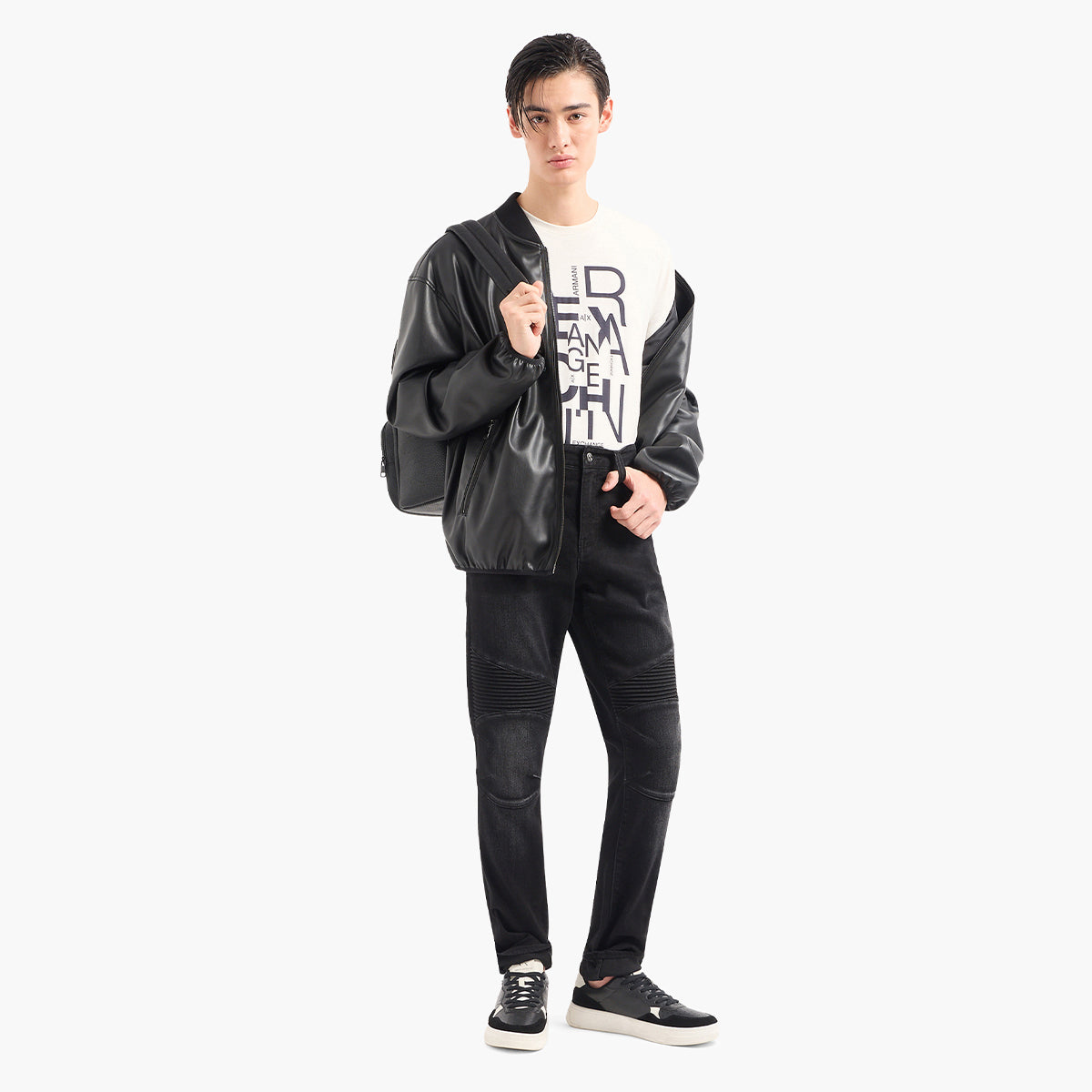 Armani Exchange Biker Fit Jeans | LEVISONS