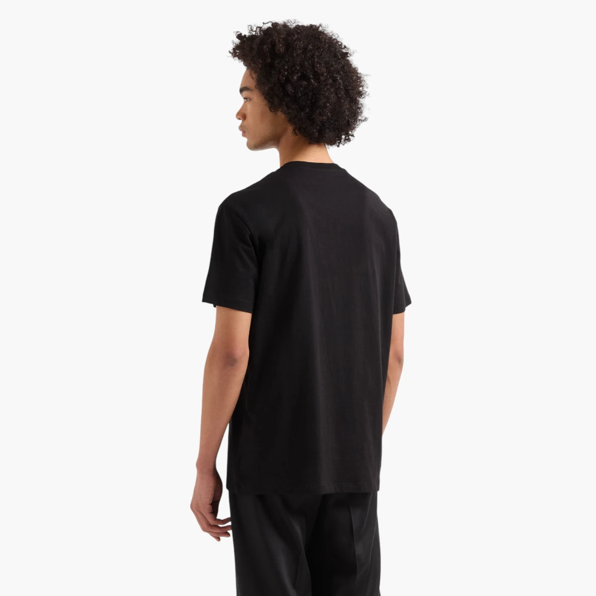 Armani Exchange Regular Fit Cotton Round Neck T-Shirt With Chest Branding | LEVISONS