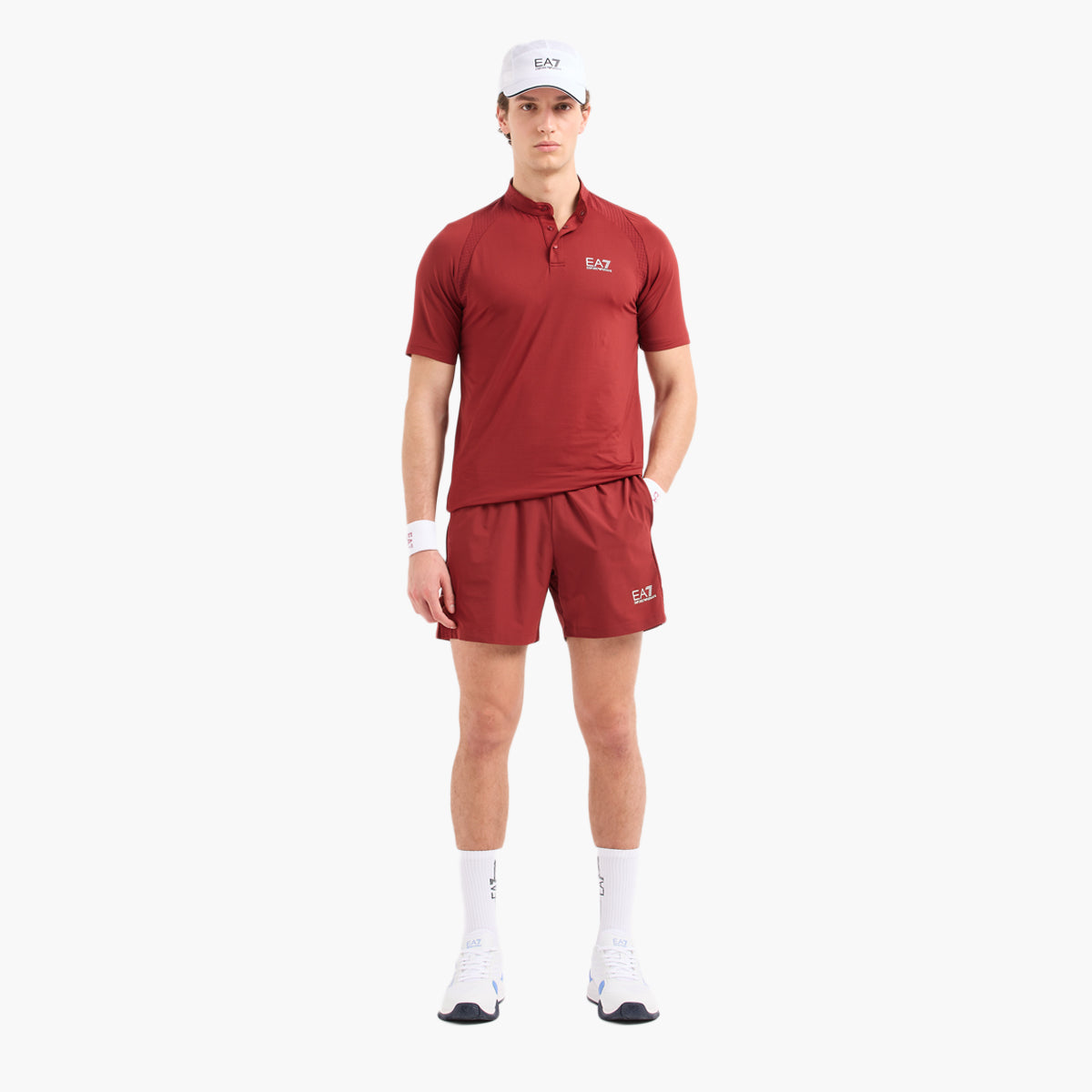 EA7 Regular Fit Tennis Pro Technical Shorts With Side Seam Detailing | LEVISONS