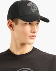 Armani Exchange Cotton Baseball Cap With Embroidery | LEVISONS