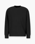 Emporio Armani Regular Fit Crewneck Asv Sweatshirt With All-Over Jacquard Branding | LEVISONS
