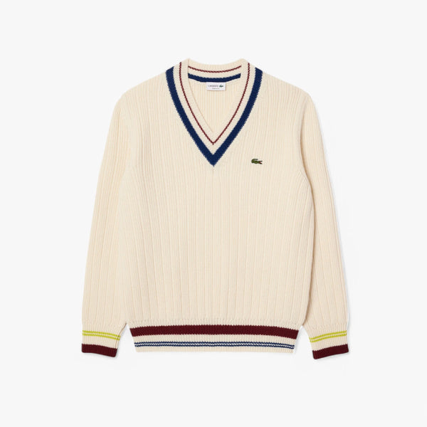 Tennis Style Carded Wool Sweater – Levisons