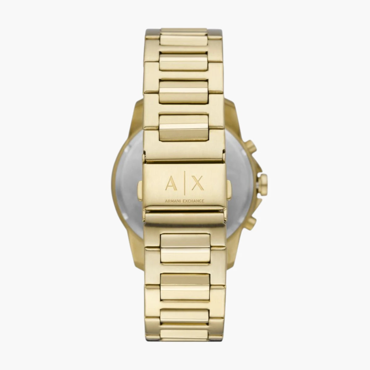 Armani Exchange Gold Stainless Steel Round Watch | LEVISONS