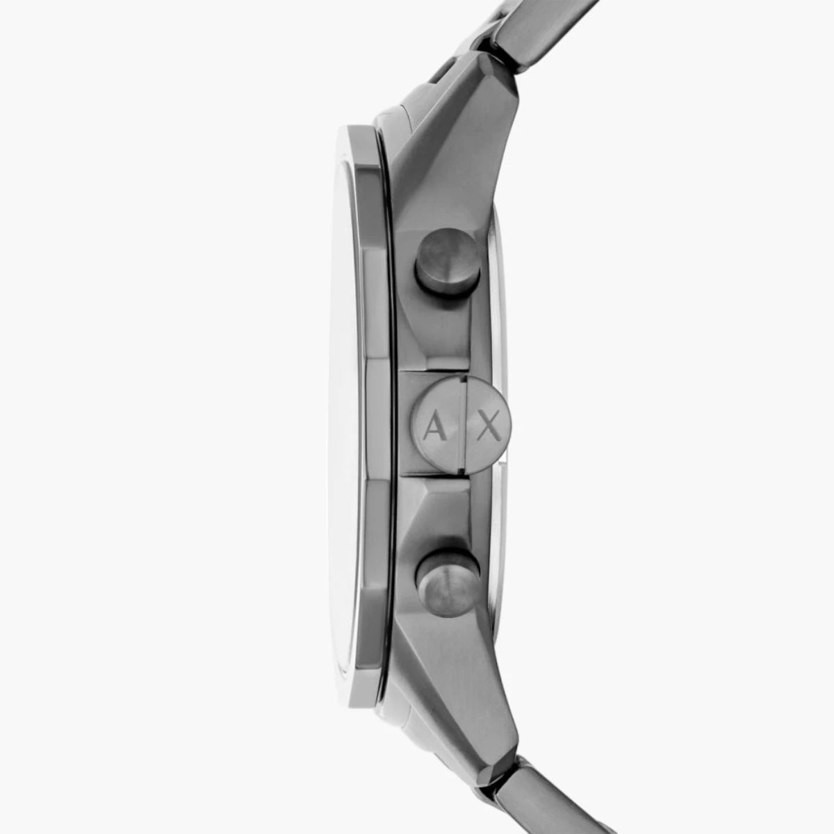 Armani Exchange Gunmetal Stainless Steel Round Watch | LEVISONS