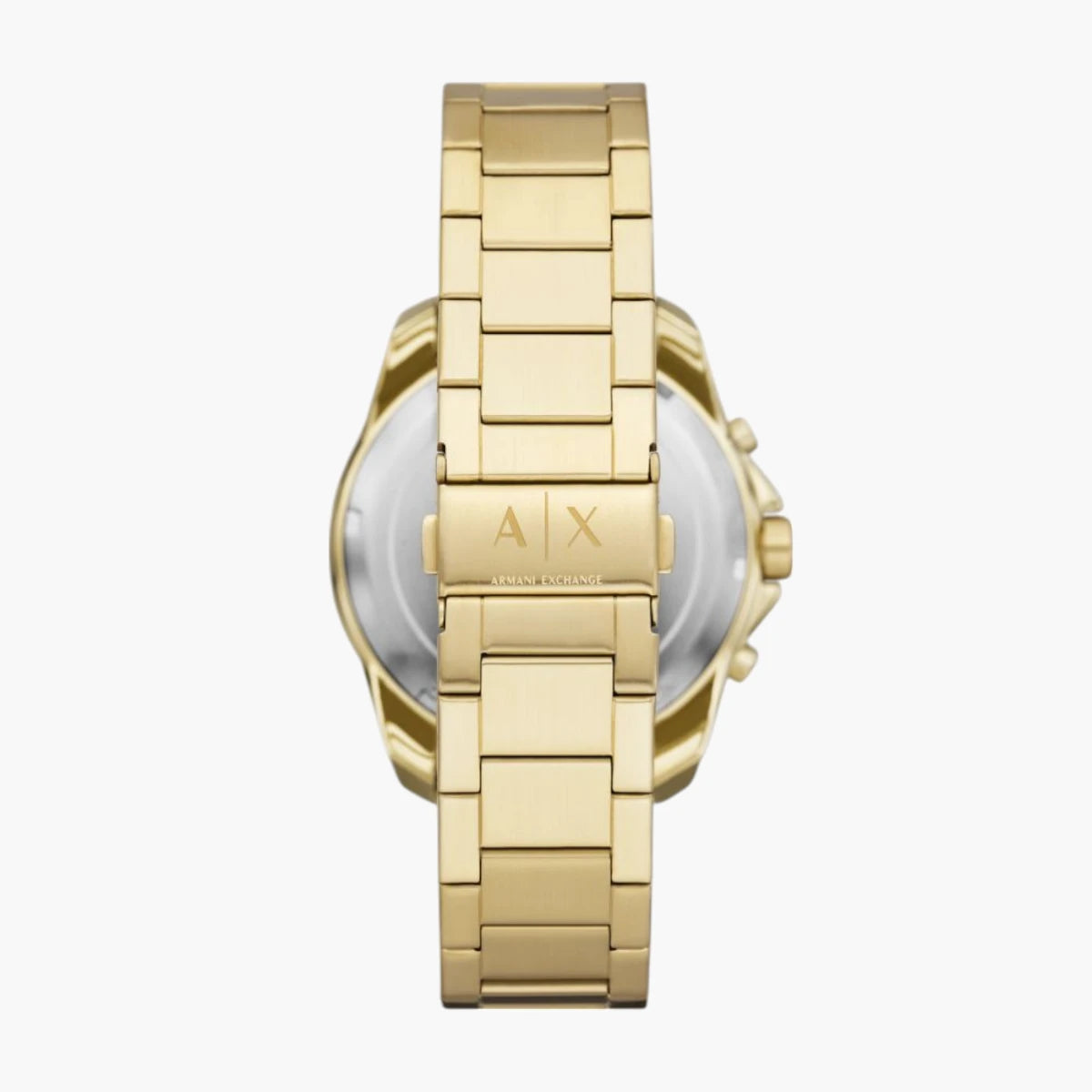 Armani Exchange Gold Stainless Steel Round Watch | LEVISONS