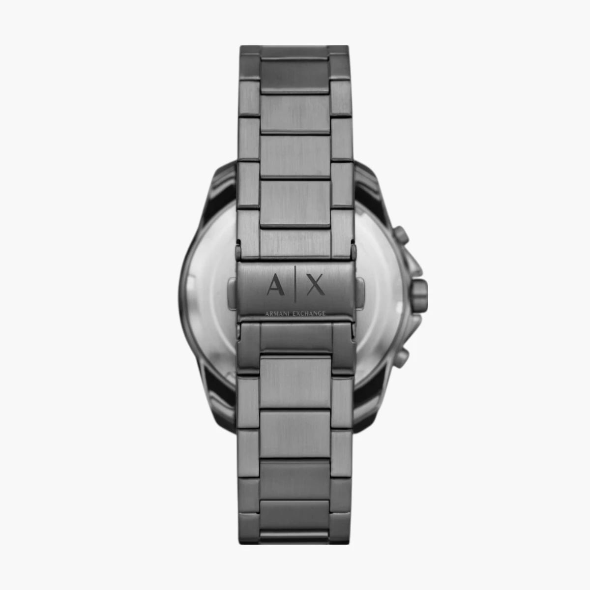 Armani Exchange Gunmetal Stainless Steel Round Watch | LEVISONS