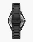 Armani Exchange Black Stainless Steel Round Watch | LEVISONS