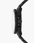 Armani Exchange Black Stainless Steel Round Watch | LEVISONS
