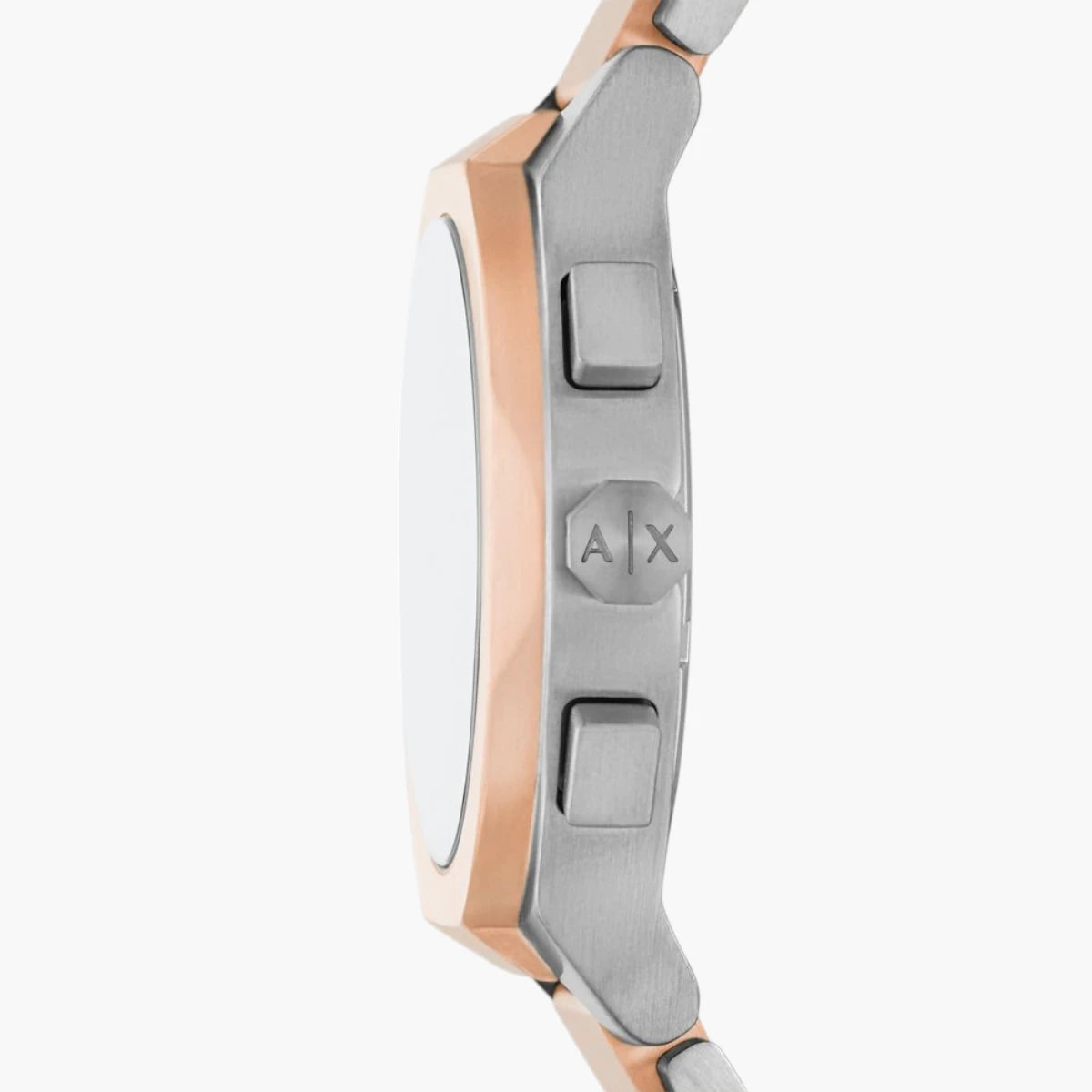 Armani Exchange 2-Tone Stainless Steel Round Watch | LEVISONS
