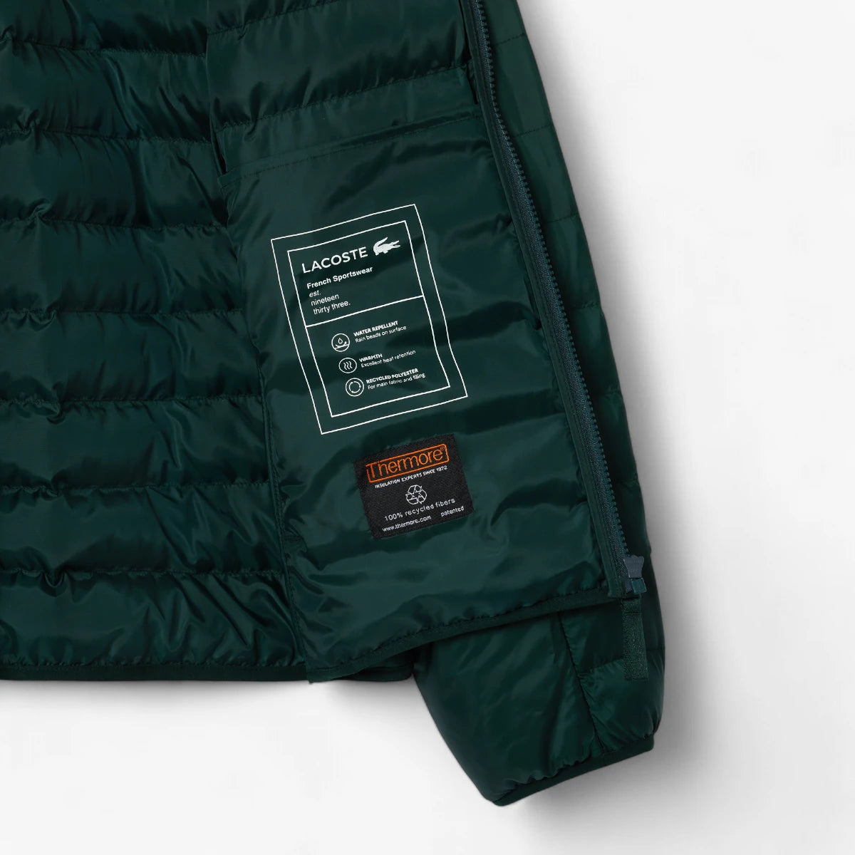 Lacoste Water Repellent Puffer Jacket | LEVISONS