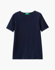 United Colors Of Benetton Long Fiber Cotton T-Shirt | LEVISONS