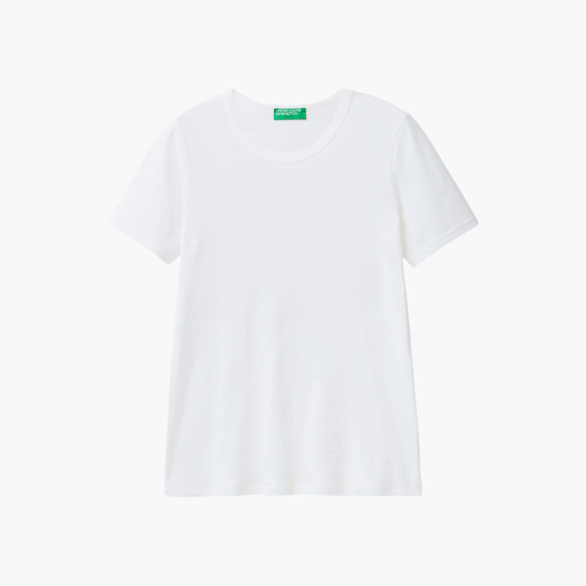 United Colors Of Benetton Long Fiber Cotton T-Shirt | LEVISONS