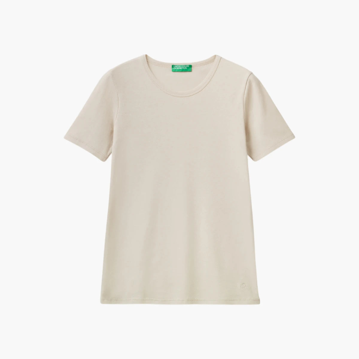 United Colors Of Benetton Long Fiber Cotton T-Shirt | LEVISONS