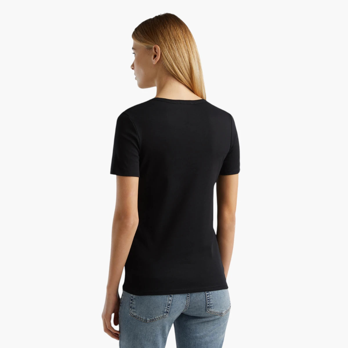 United Colors Of Benetton T-Shirt In 100% Cotton With Glitter Print Logo | LEVISONS