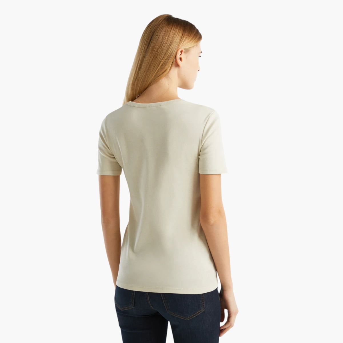 United Colors Of Benetton T-Shirt In 100% Cotton With Glitter Print Logo | LEVISONS