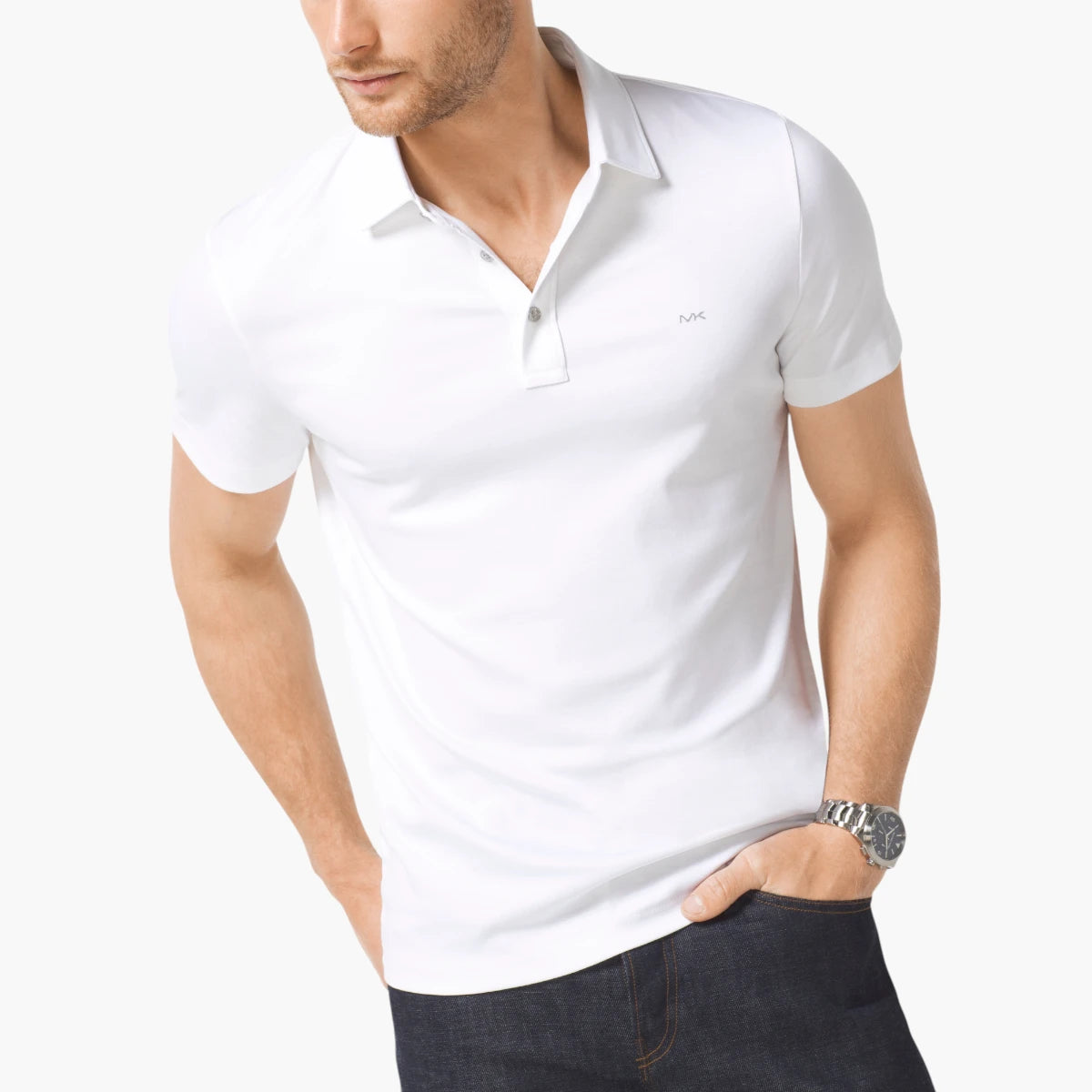 Michael Kors Cotton Polo Shirt | LEVISONS