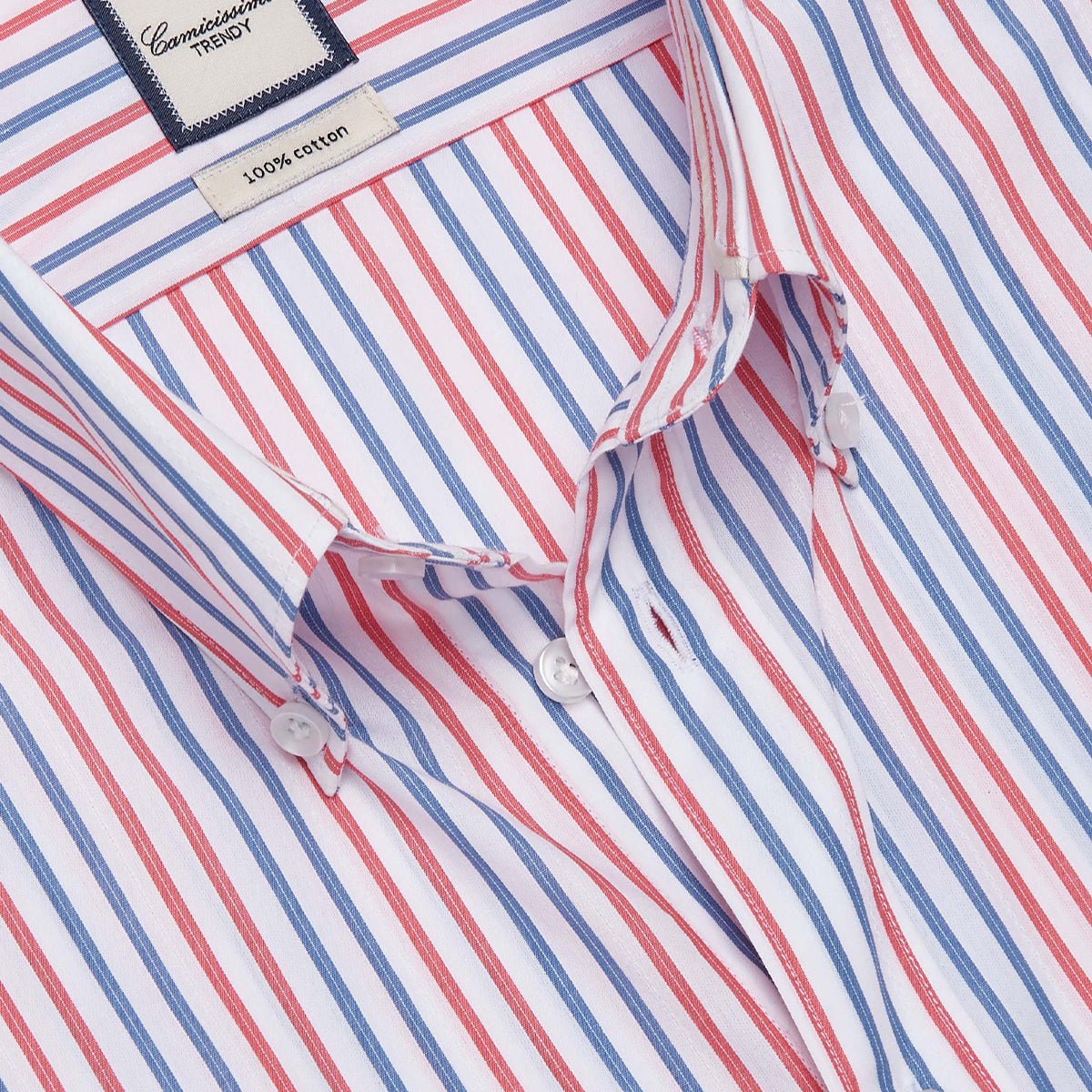 Camicissima Trendy Stripes Button Down Shirt | LEVISONS