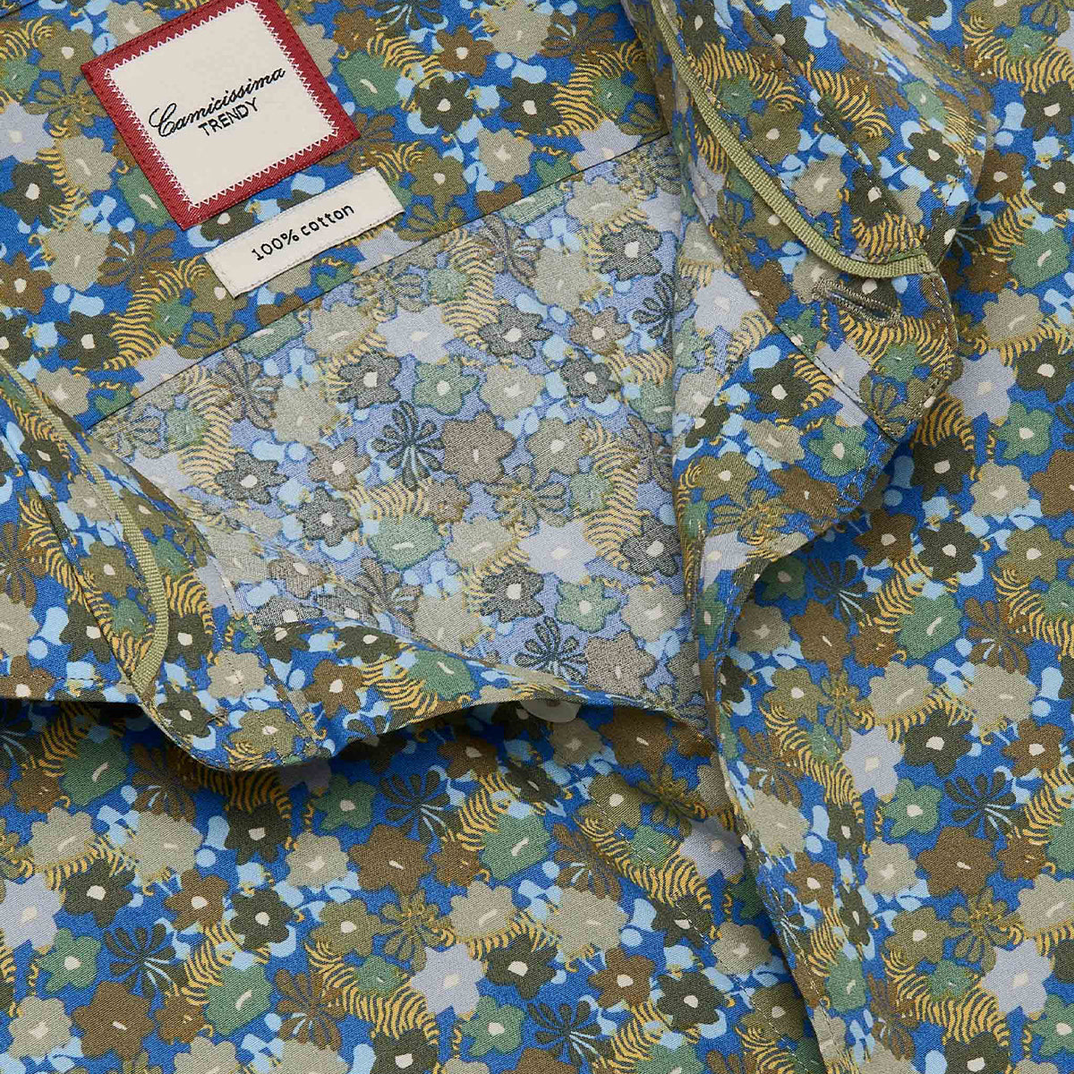 Camicissima Trendy Flower Pattern Francese Shirt | LEVISONS