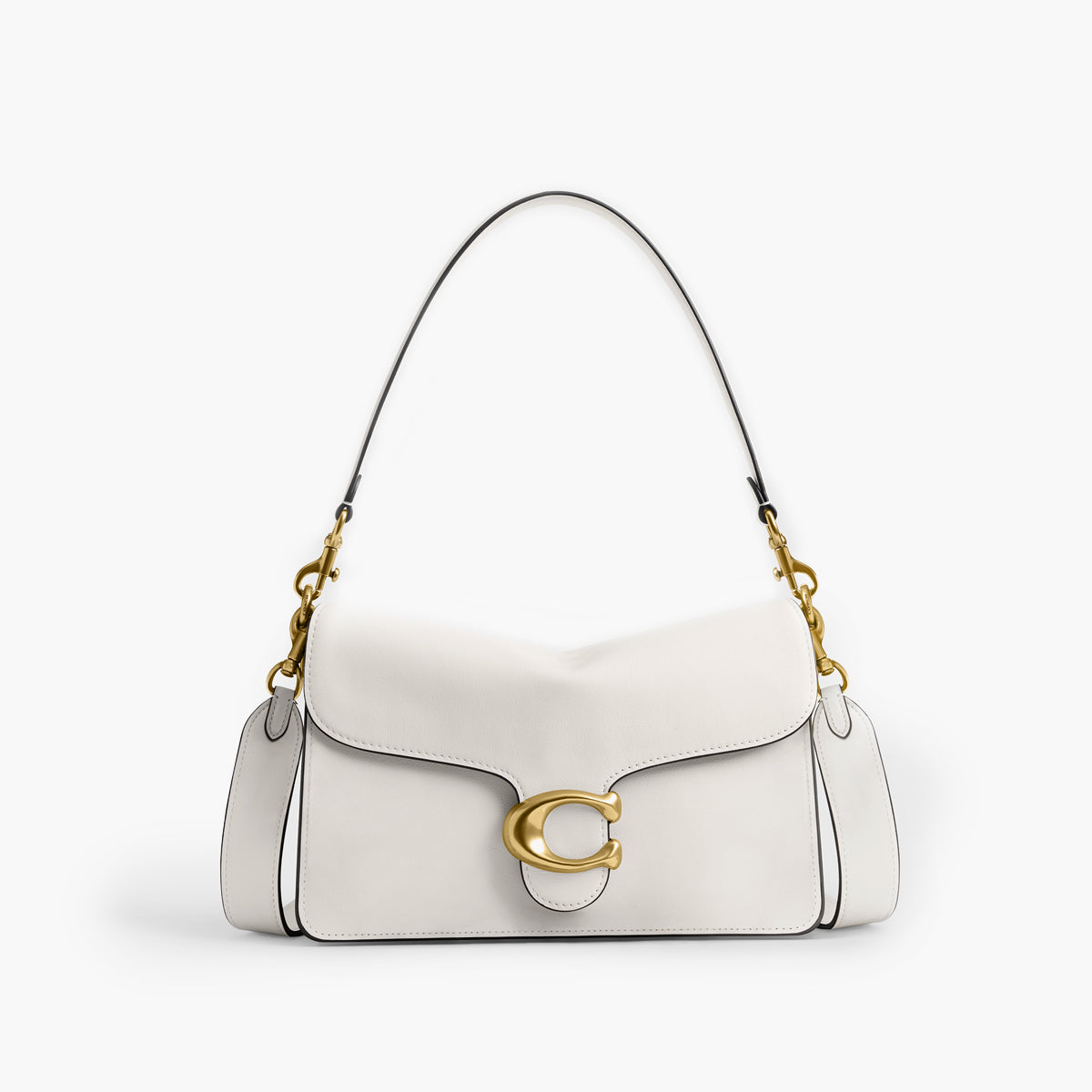 Coach Soft Grain Leather Chain Tabby Shoulder Bag With Chain | LEVISONS